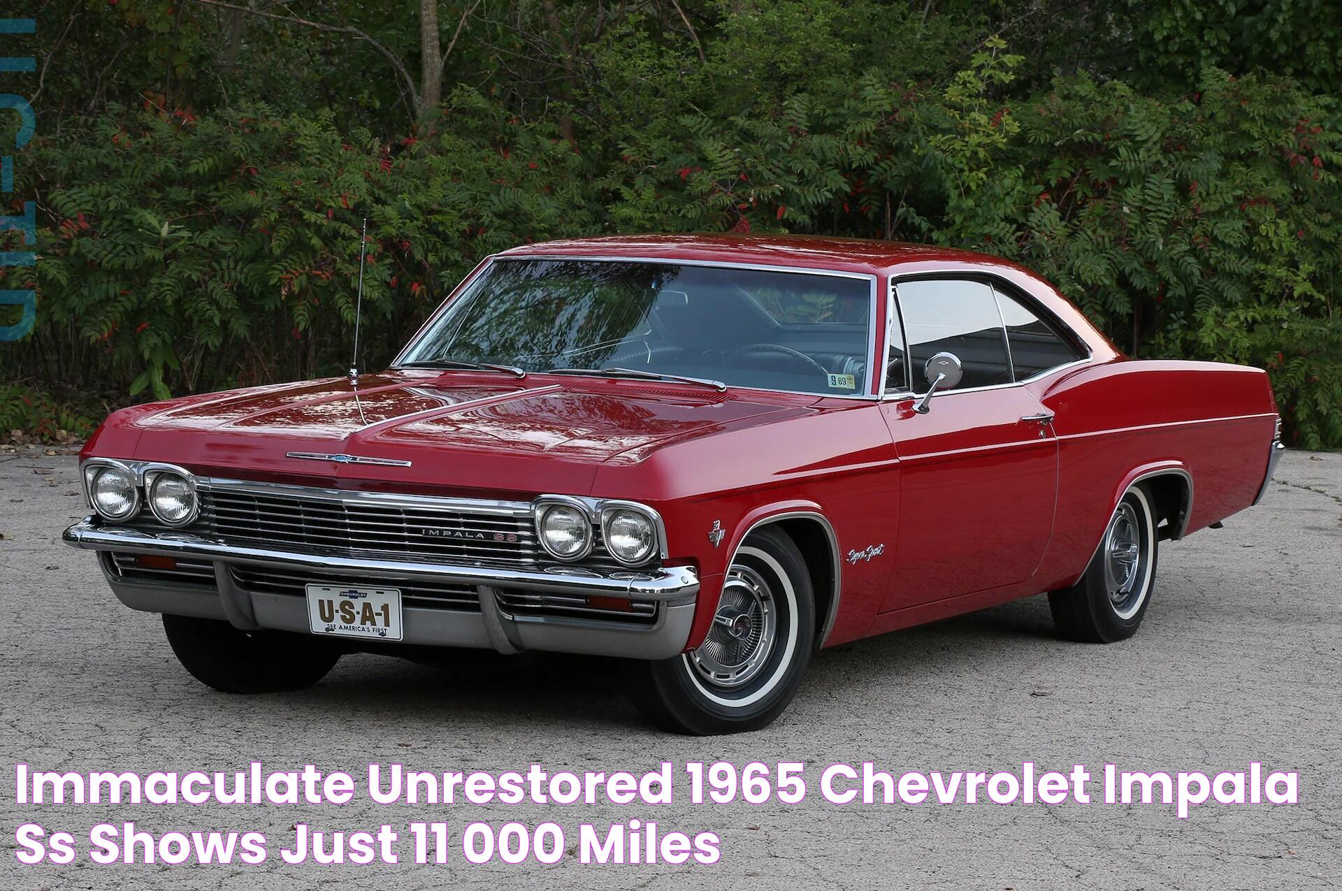 Classic Car Marvel: Everything You Need To Know About The 65 Impala